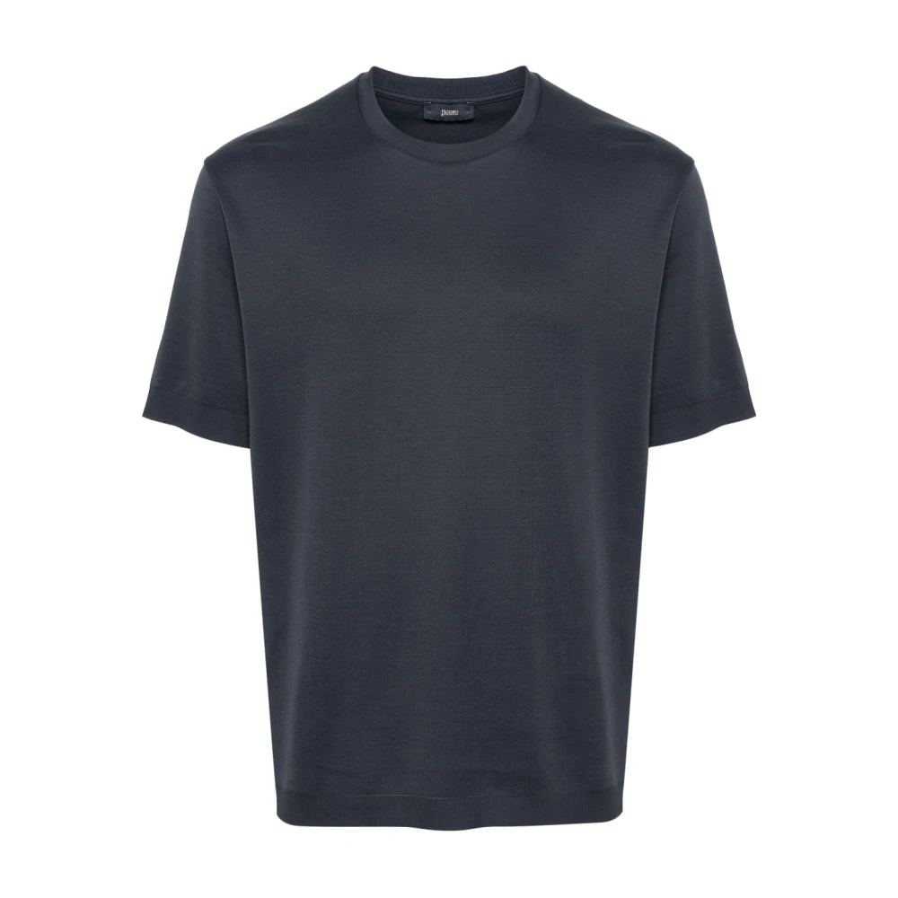 Herno - Tops > T-Shirts - Blue - Herno - Modalova
