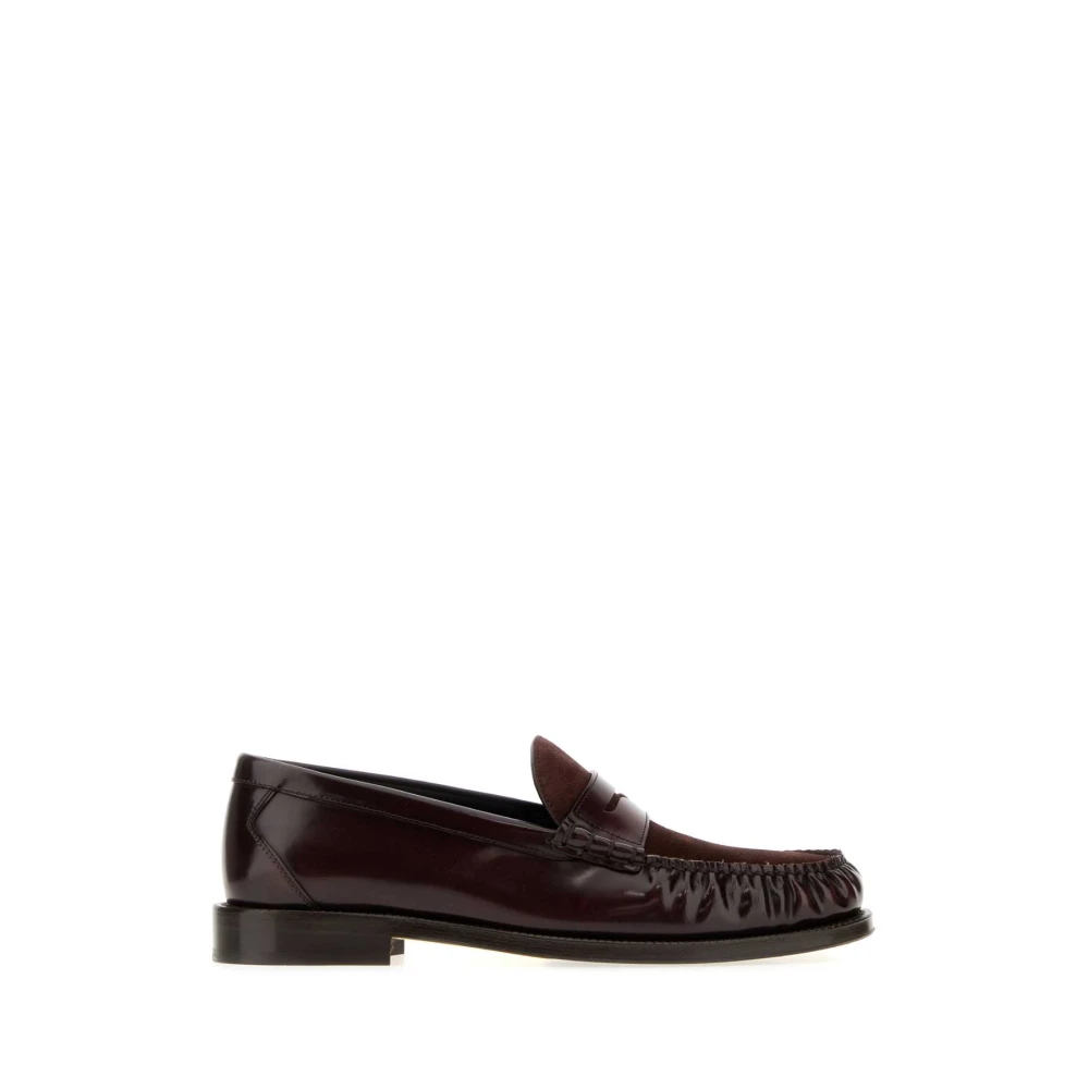 Brunello Cucinelli Uomo Marrone - Paio Di Mocassini - Shoes - 42 Eu