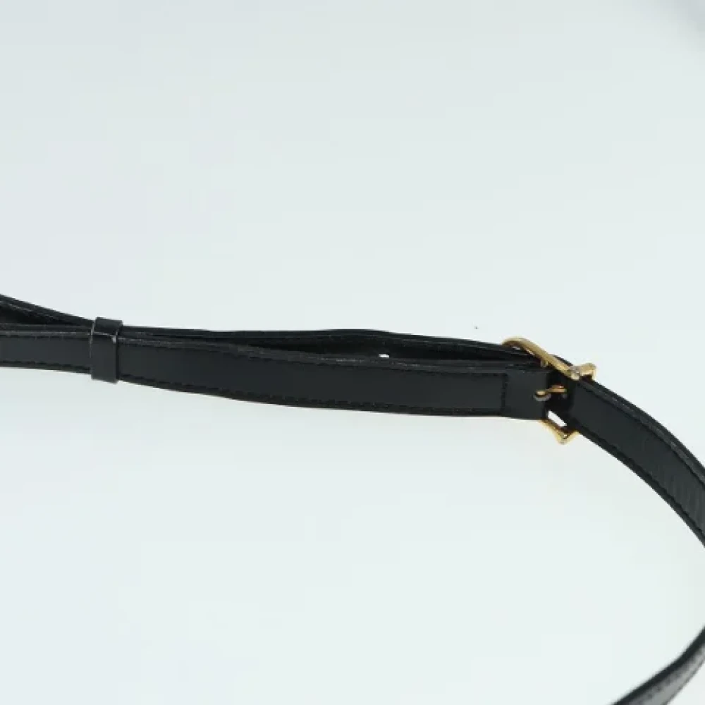 Celine Vintage Pre-owned Leather celine-bags Black Dames