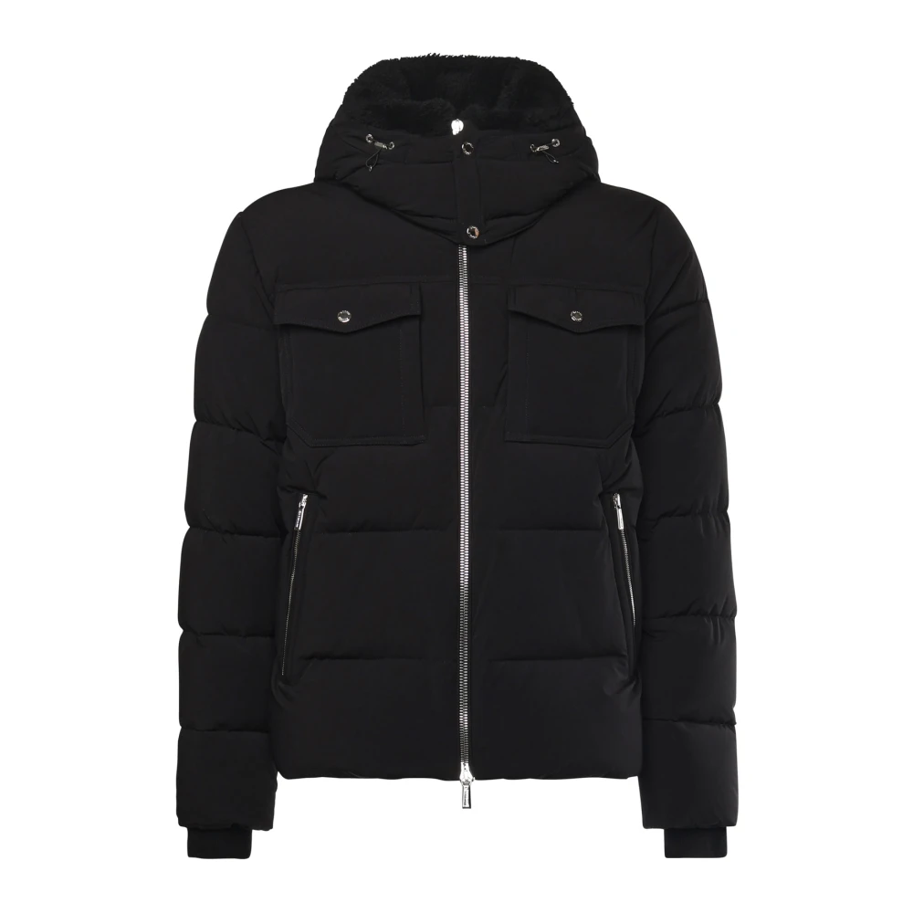 Moorer Men's Black Winter Jackets