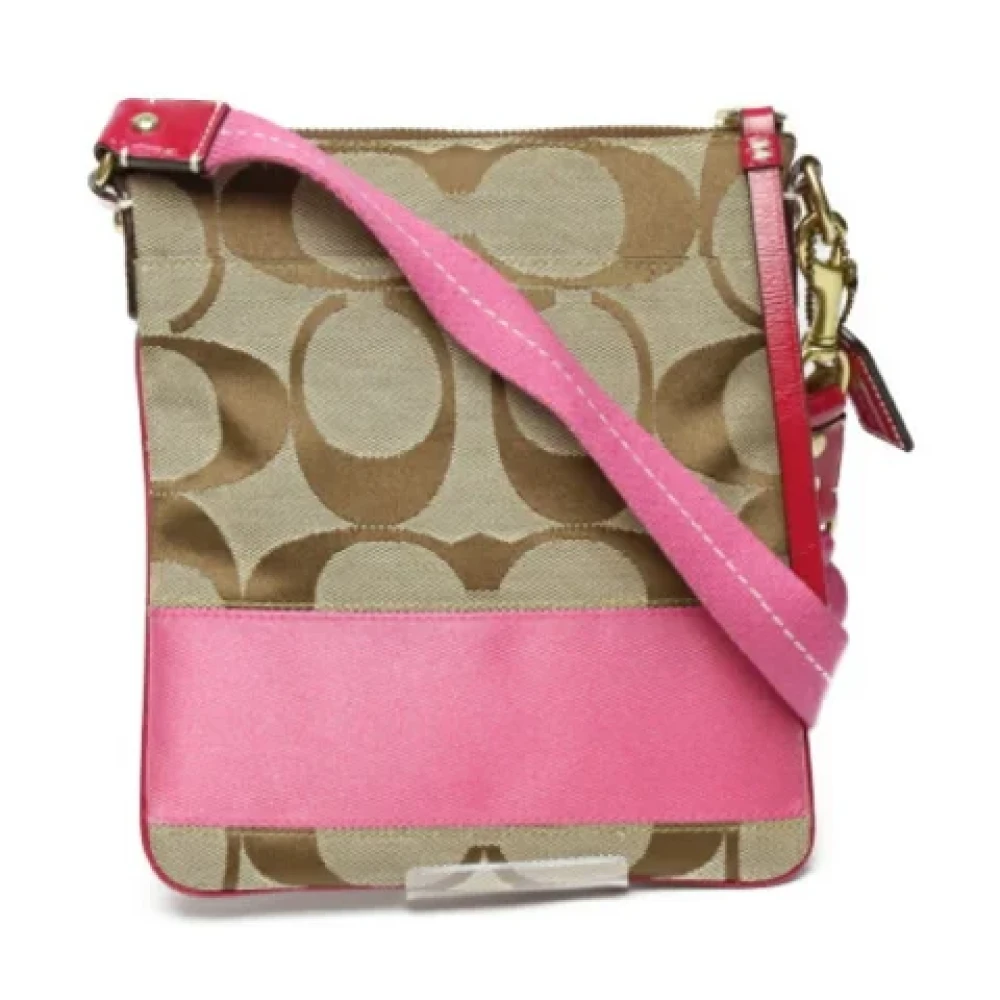 Coach Pre-owned Fabric shoulder-bags Multicolor Dames