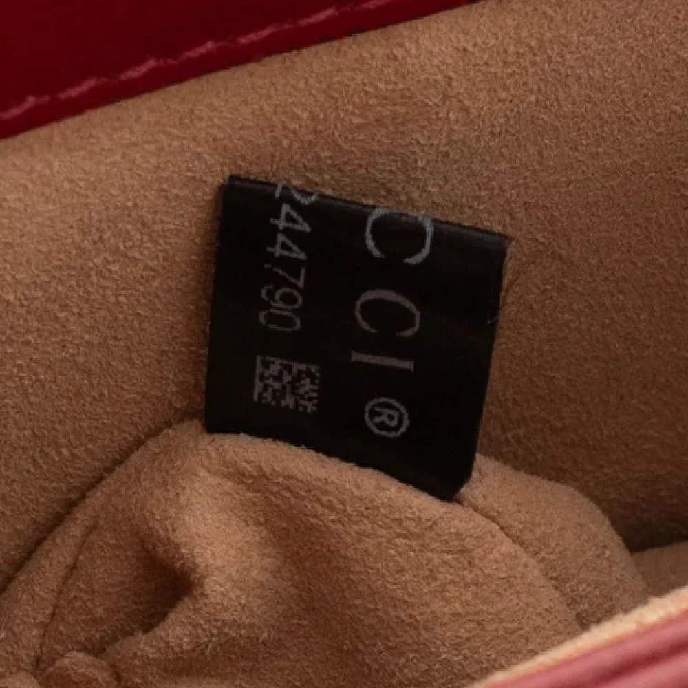 Gucci Vintage Pre-owned Canvas gucci-bags Beige Dames