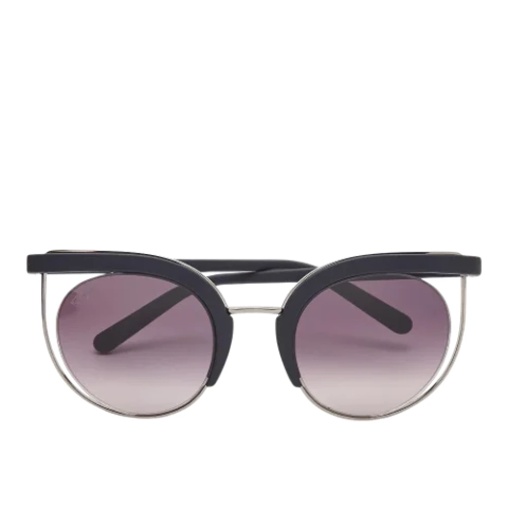 Salvatore Ferragamo Pre-owned Acetate sunglasses Purple Dames