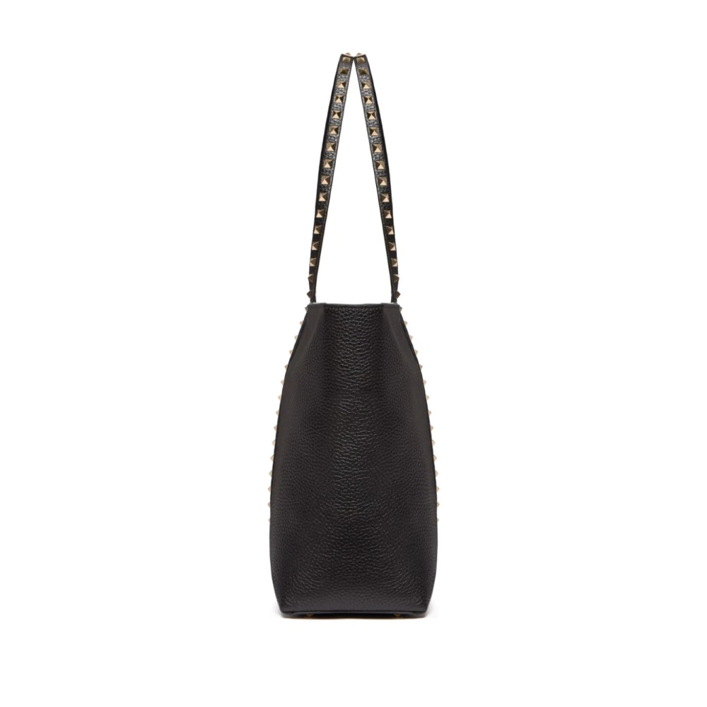 Valentino Garavani Zwarte Schoudertas Chique Stijl Black Dames