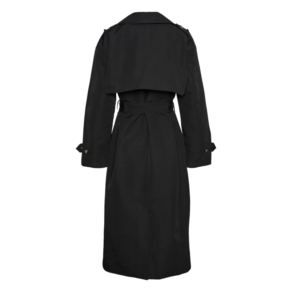 Vero Moda Zwarte Knoopjasje Polyester Vrouwen Black Dames