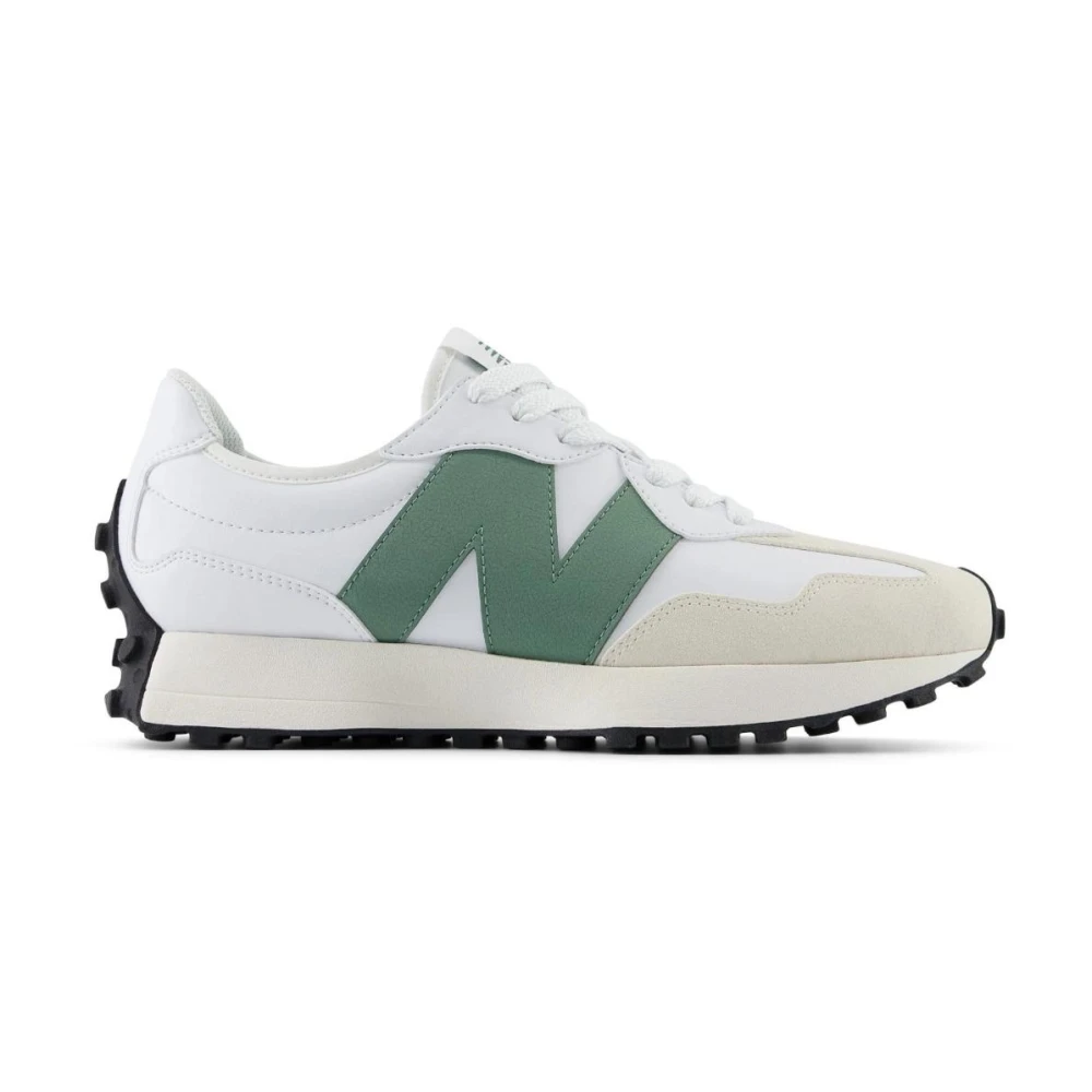 New Balance Men's White Retro Style Sneaker U327 Fusion