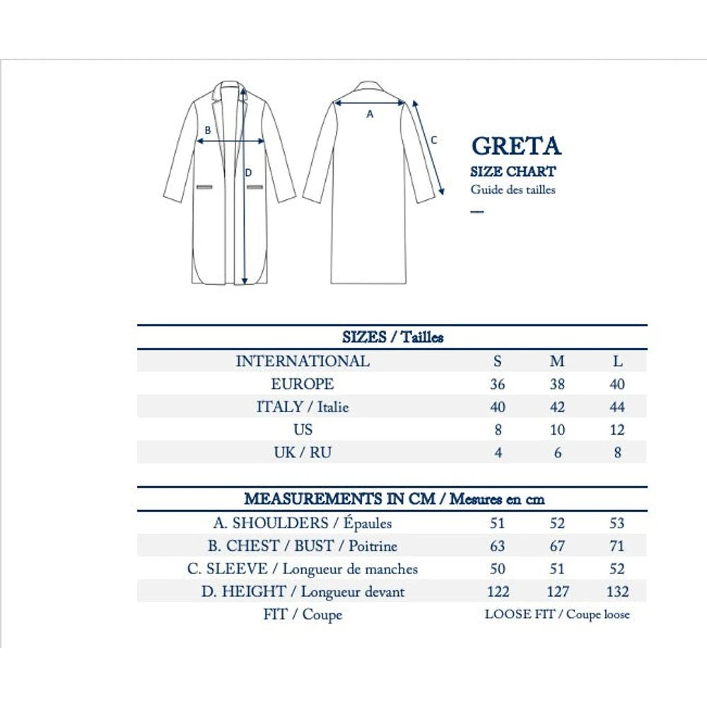 Ines De La Fressange Paris Beige Greta coat Beige Dames