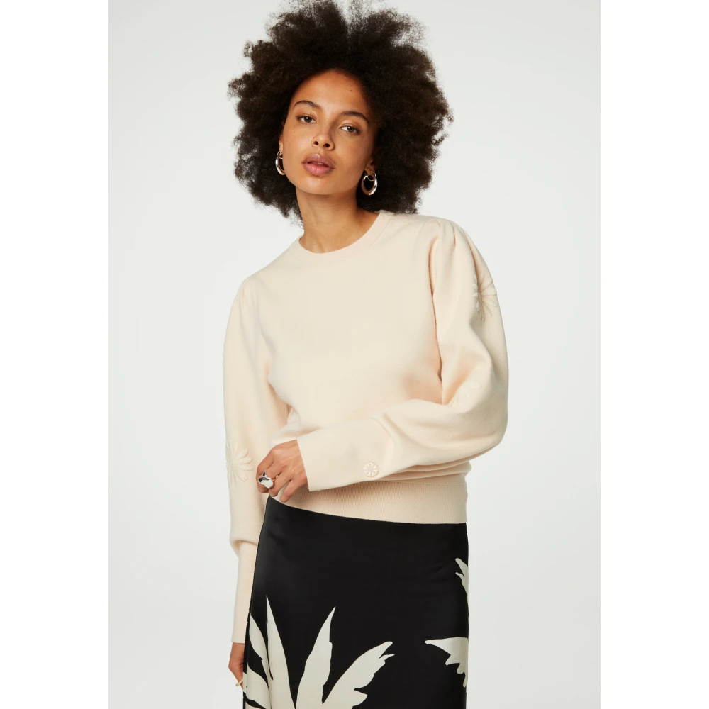 Fabienne Chapot Stijlvolle Pullover Sweater Beige Dames