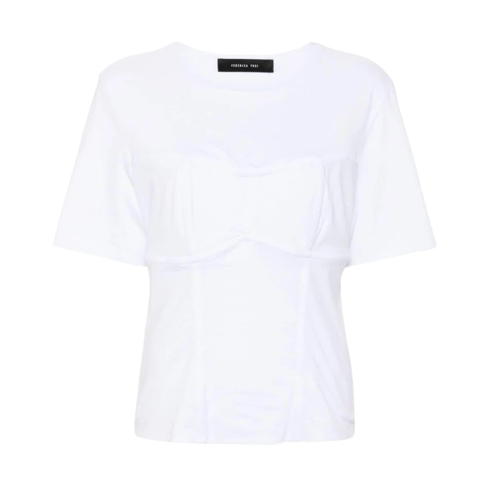Federica Tosi Witte T-shirts en Polos White Dames
