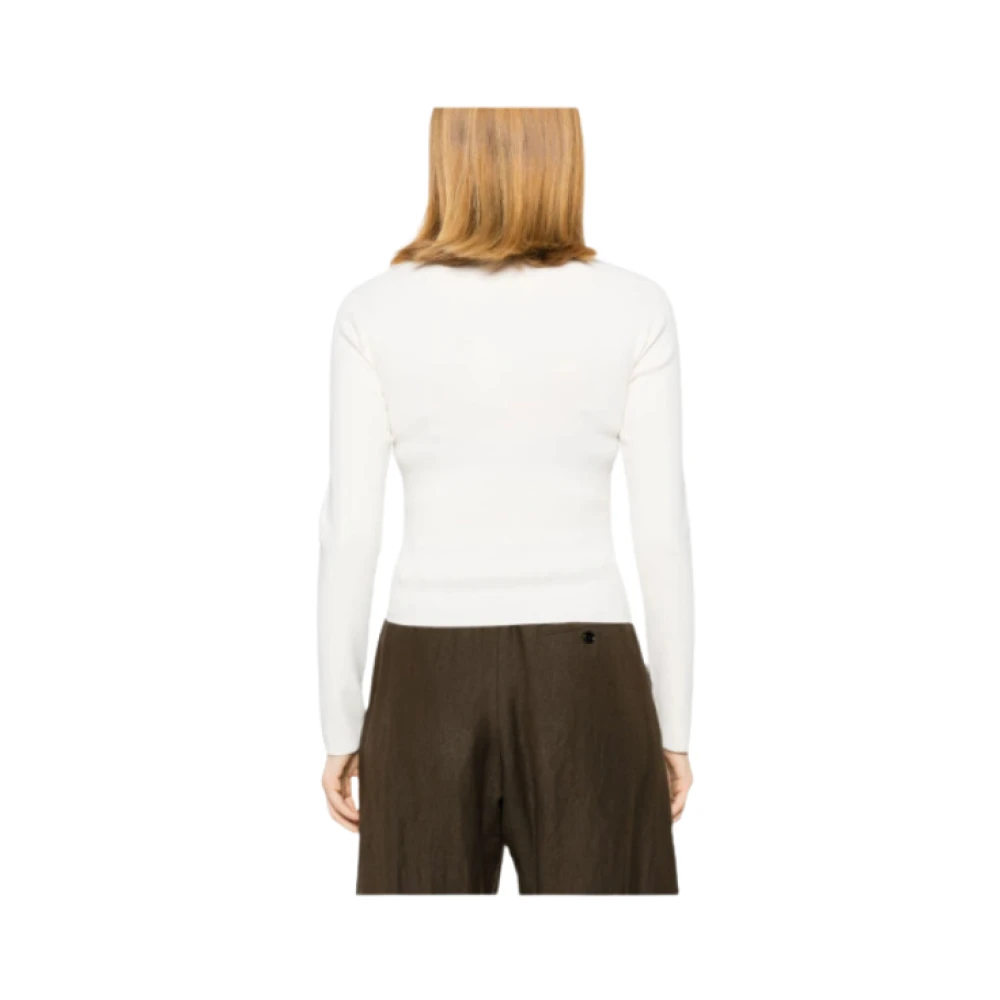 IRO Witte Wrap V-Hals Blouse White Dames