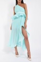 one-shoulder-pleated-dress-with-ruffles