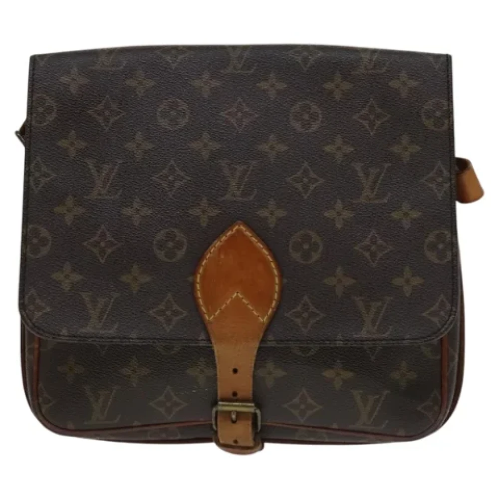 Louis Vuitton Vintage Pre-owned Canvas louis-vuitton-bags Brown Dames