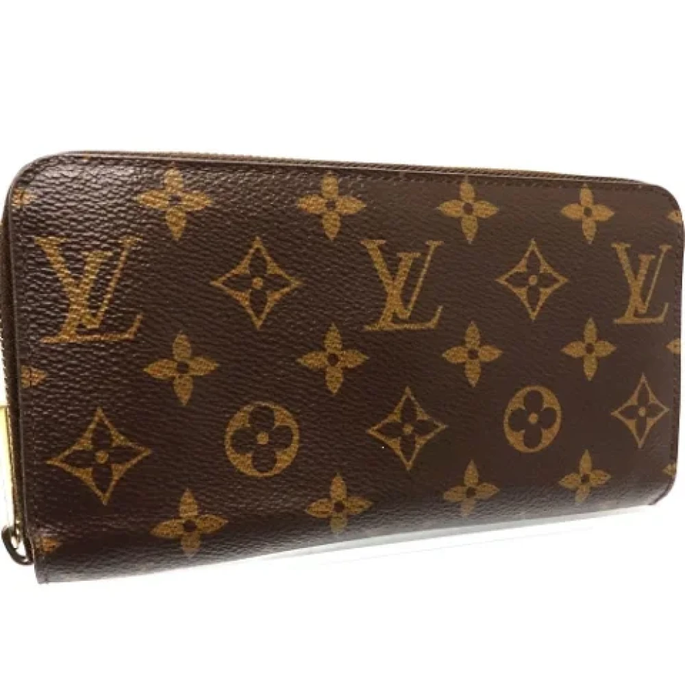 Louis Vuitton Vintage Pre-owned Canvas wallets Brown Dames