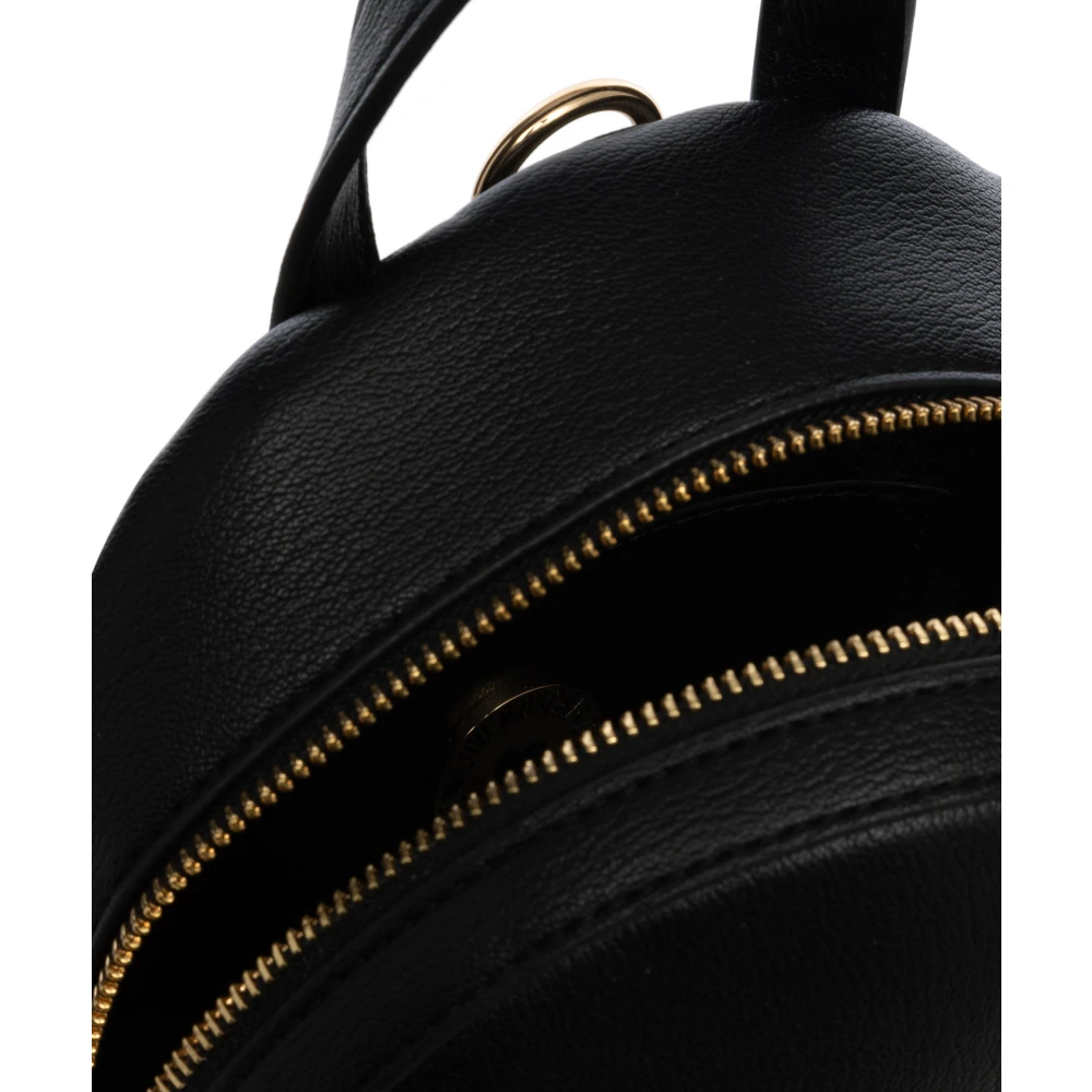 Love Moschino Rhinestone Logo Backpack Black Dames