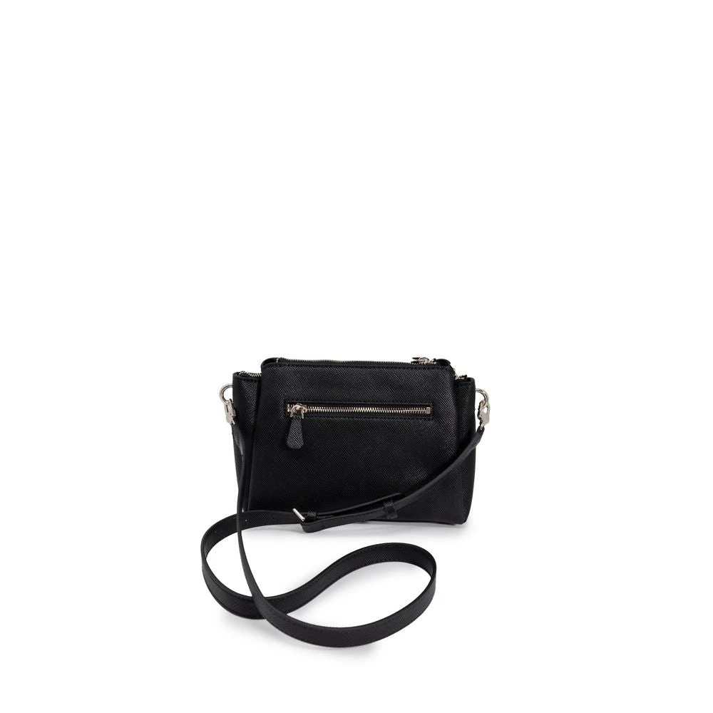 Guess Zwarte Polyethyleen Handtas Herfst Winter Collectie Black Dames