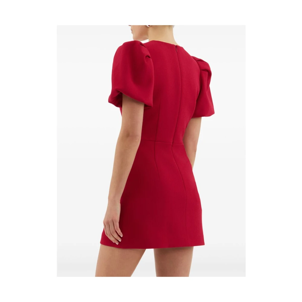Rebecca Vallance Kersenrode Sterrenmotief Jurk Red Dames