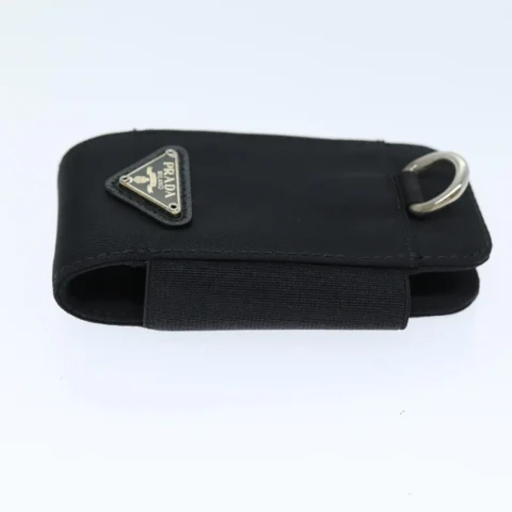 Prada Vintage Pre-owned Nylon pouches Black Dames