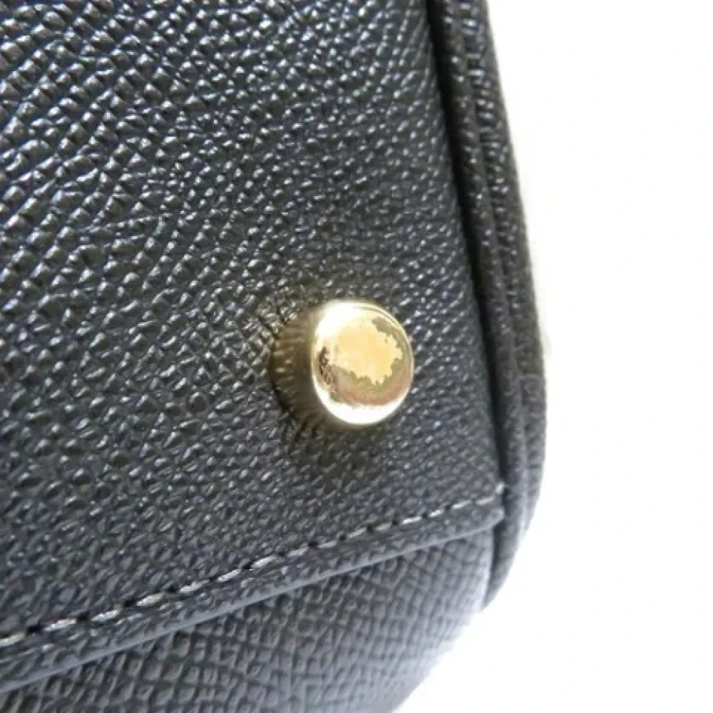Coach Pre-owned Leather handbags Black Dames