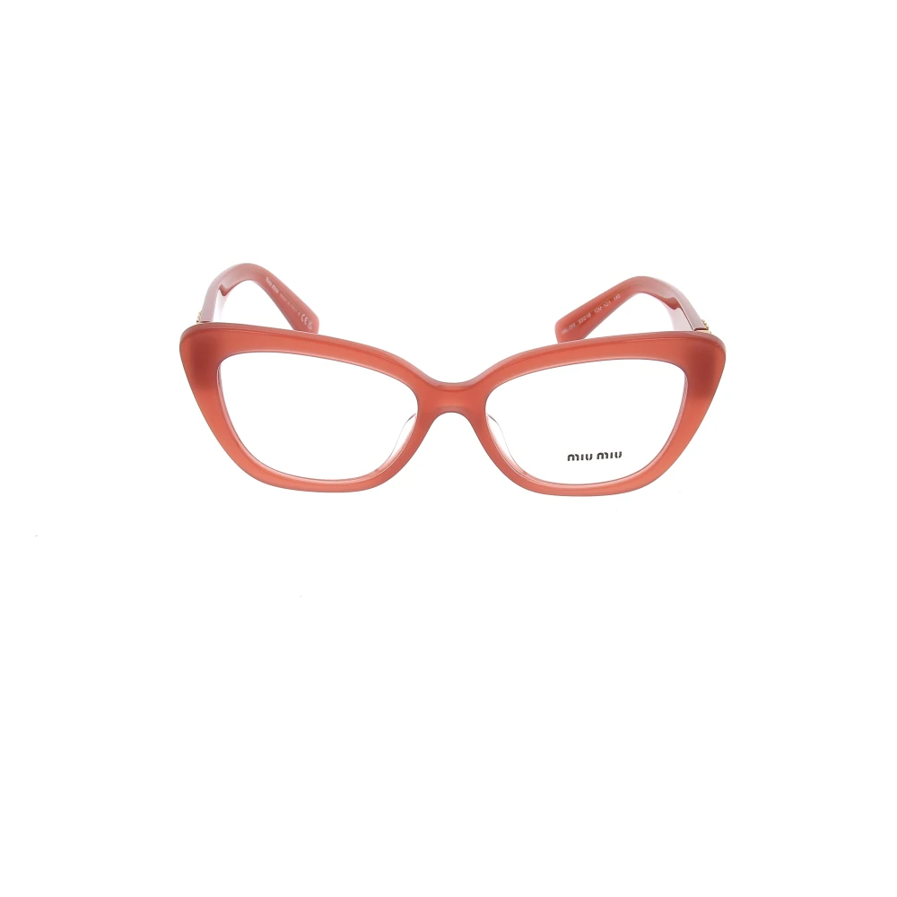 Miu Stijlvolle zonnebril met uniek ontwerp Red Dames
