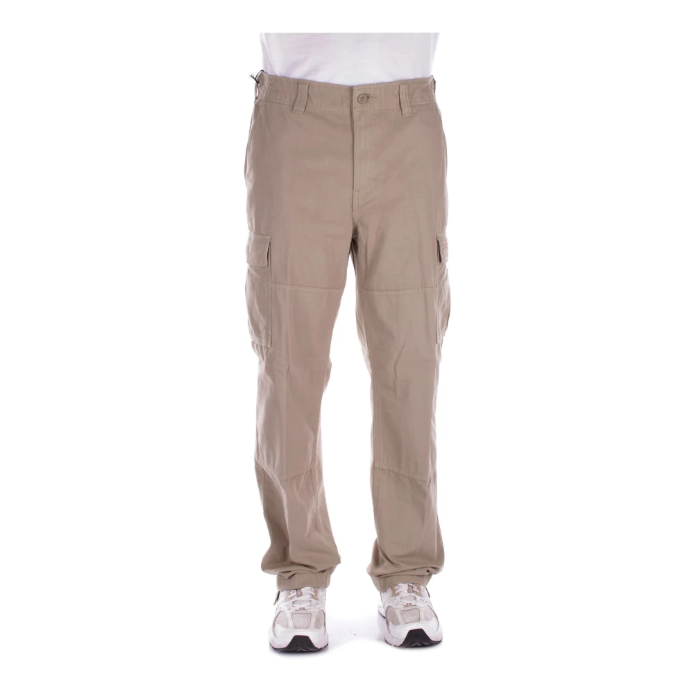 Dickies Zand Broek met Logo Beige Heren