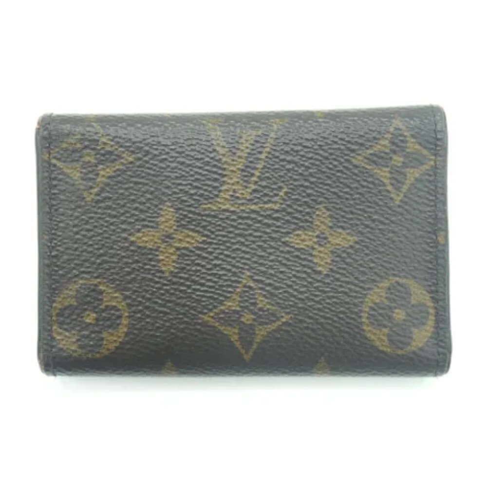 Louis Vuitton Vintage Pre-owned Fabric key-holders Brown Dames