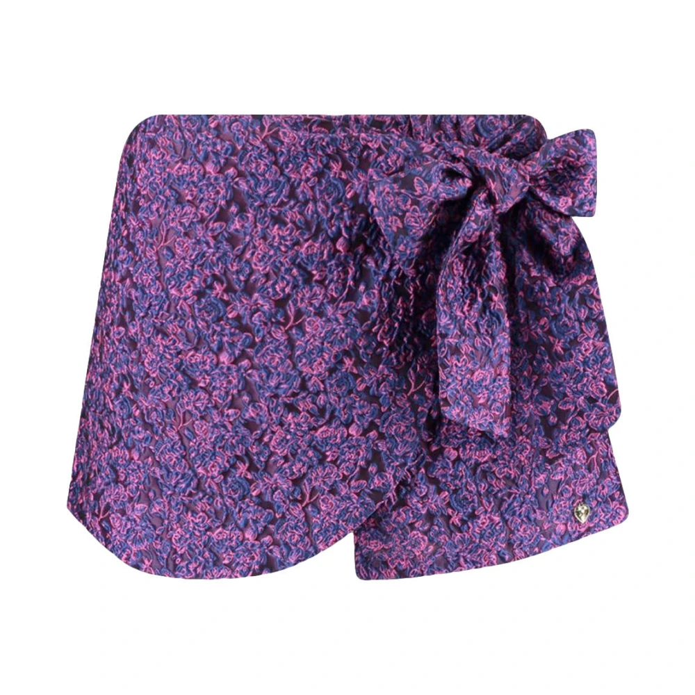 Harper & Yve Denim Shorts Emilia-Sk Purple Dames