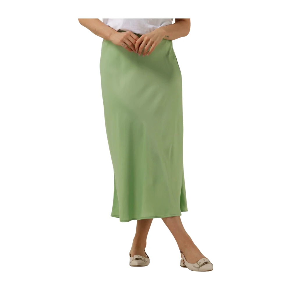 Y.A.S Mint Midi Rok Stijlvol Trendy Outfit Green Dames