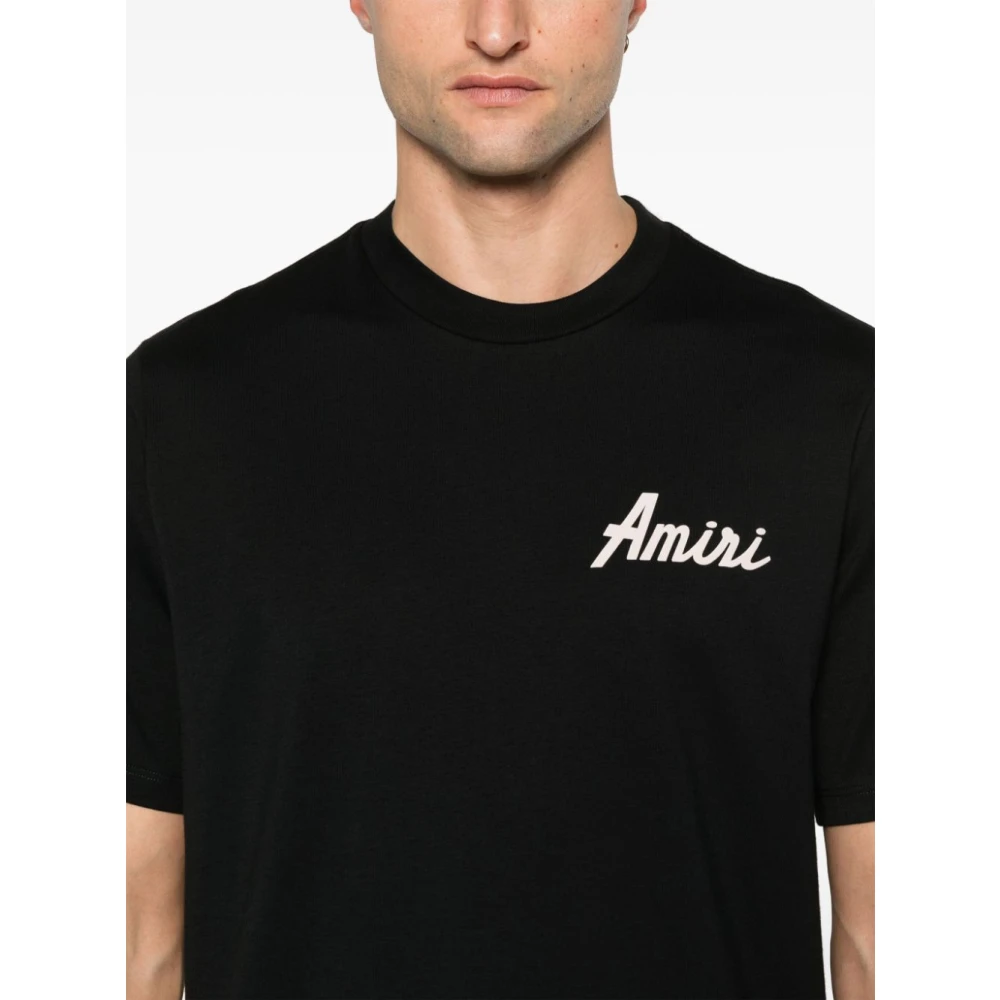 Amiri Zwart T-shirt en Polo Combo Black Heren