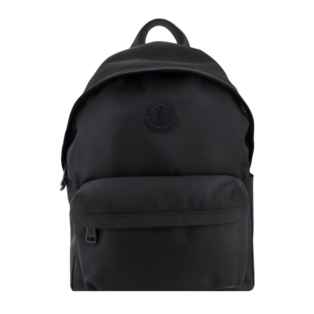 Sac dos en nylon imperm able avec patch logo Moncler Femme