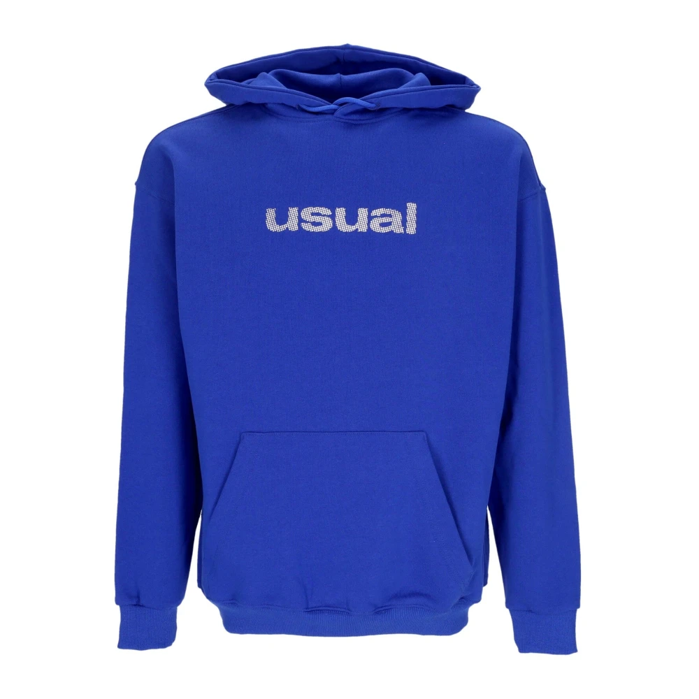 Usual 3D Hoodie Lichtgewicht Sweatshirt Blauw Blue Heren