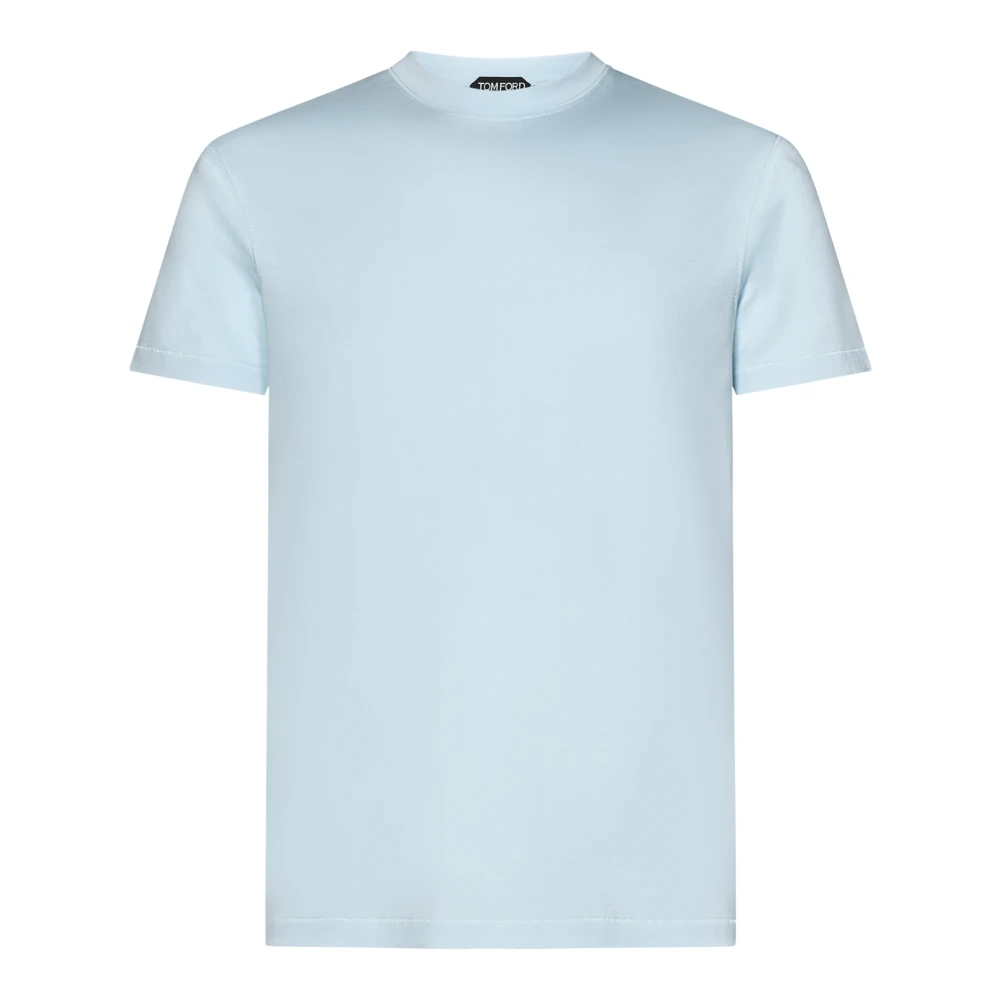 Tom Ford - Tops > T-Shirts - Blue - Tom Ford - Modalova