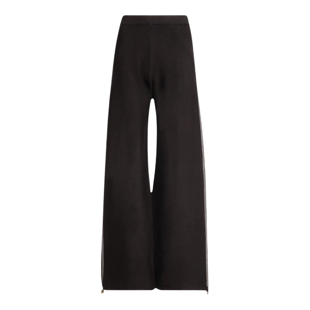 Fracomina Donna Nero Pantaloni, L, New,