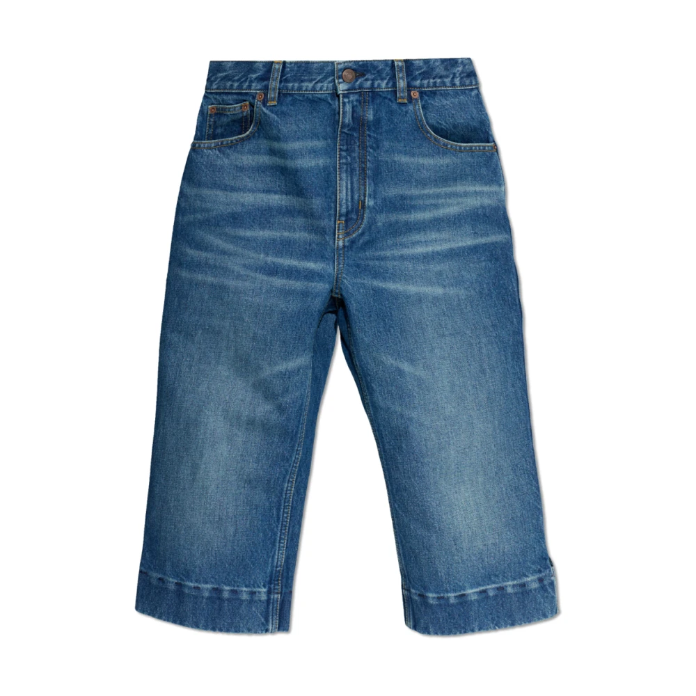 Chloé - Denim Bermuda Shorts - Shorts - Damen - Blau - W27 - Bild 3