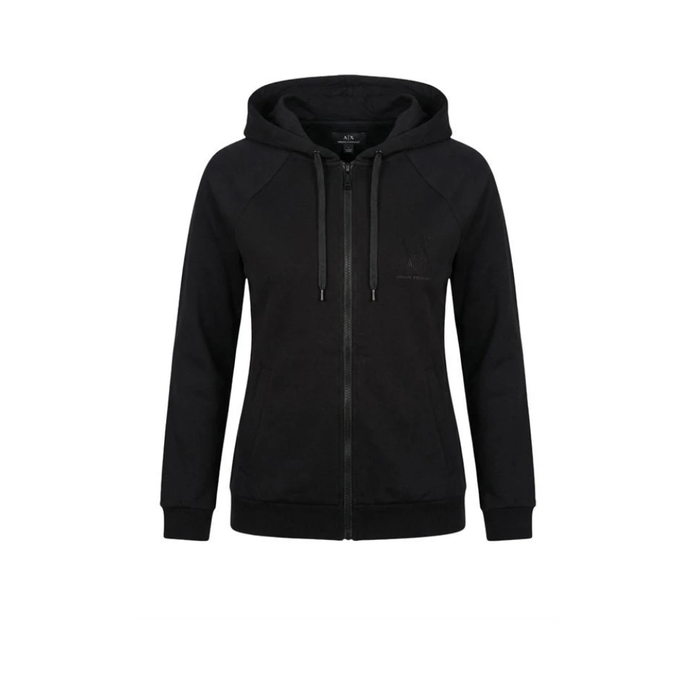 Armani Exchange Donna Nero Felpe, S, New,