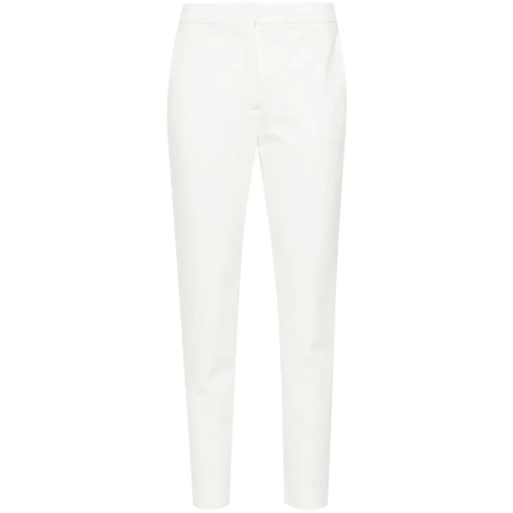 Max Mara Elegante Pegno Broek White Dames