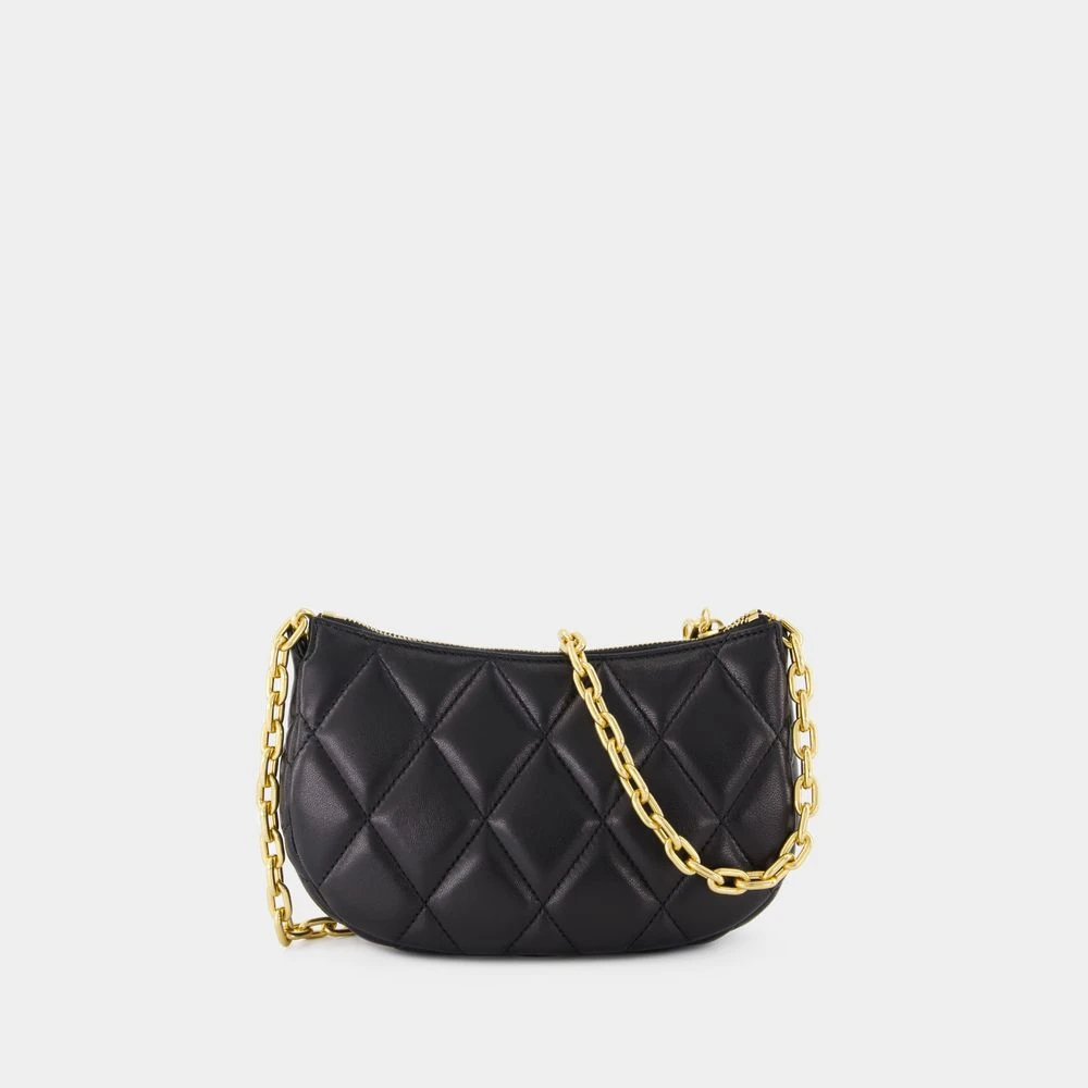 Burberry Gewatteerde leren Rocking Pouch in zwart Black Dames
