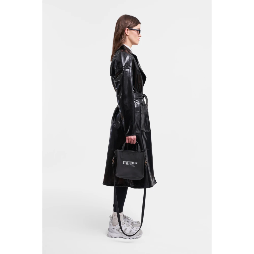 Stutterheim Opal Trench Coat Black Dames