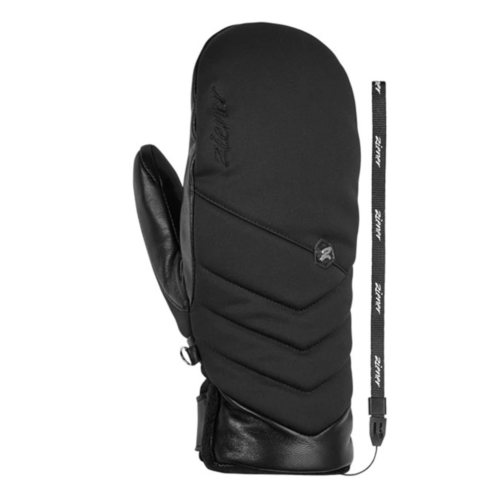Ziener Zwarte Kiljani WS PR Handschoenen Black Dames