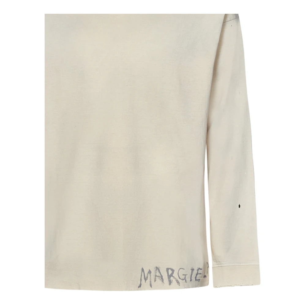 Maison Margiela Long Sleeve Tops White Heren
