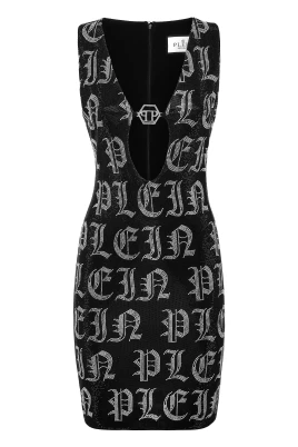 Mini Dress Gothic Plein Strass