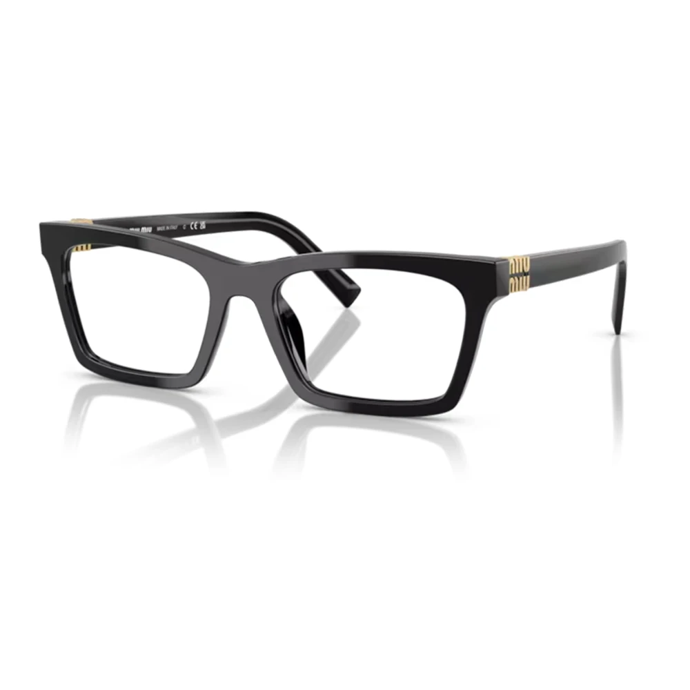 Miu Miu Svarta Glasögonbågar Solglasögon Black, Unisex