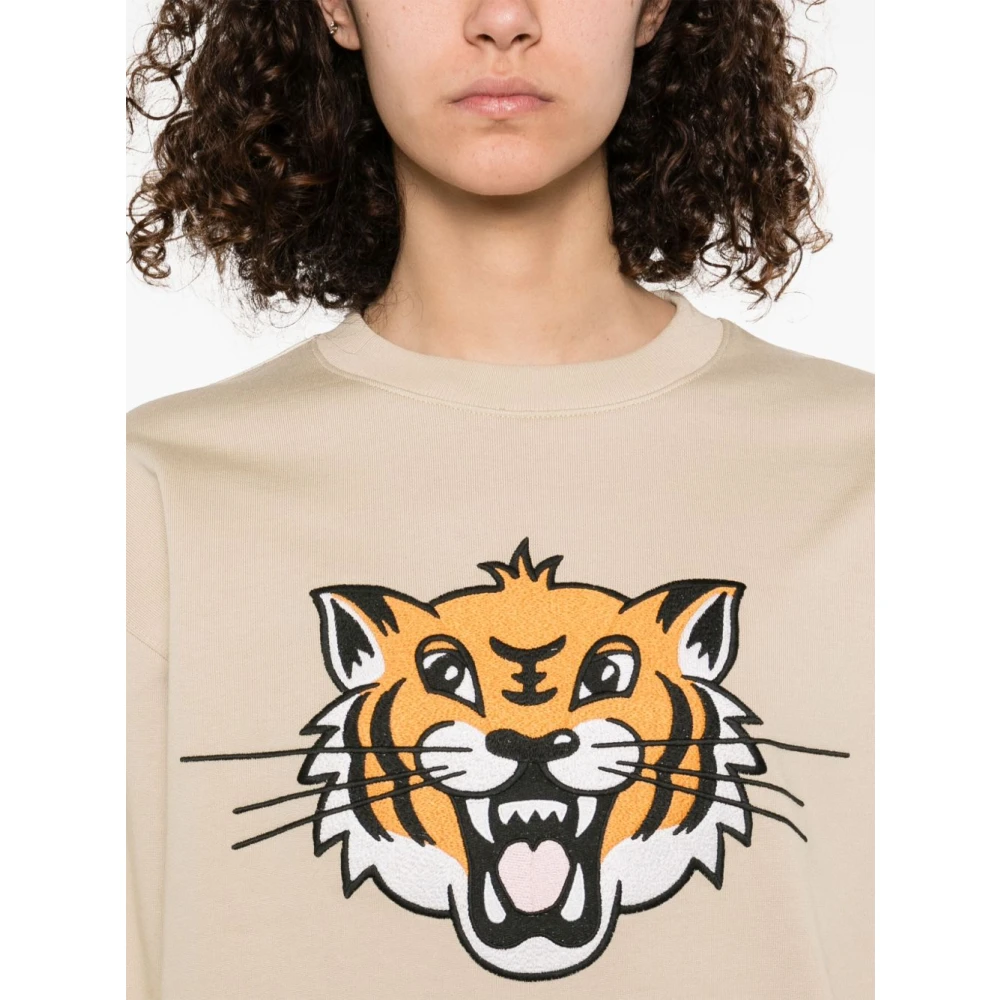 Kenzo Beige Sweatshirt Damesmode Beige Dames