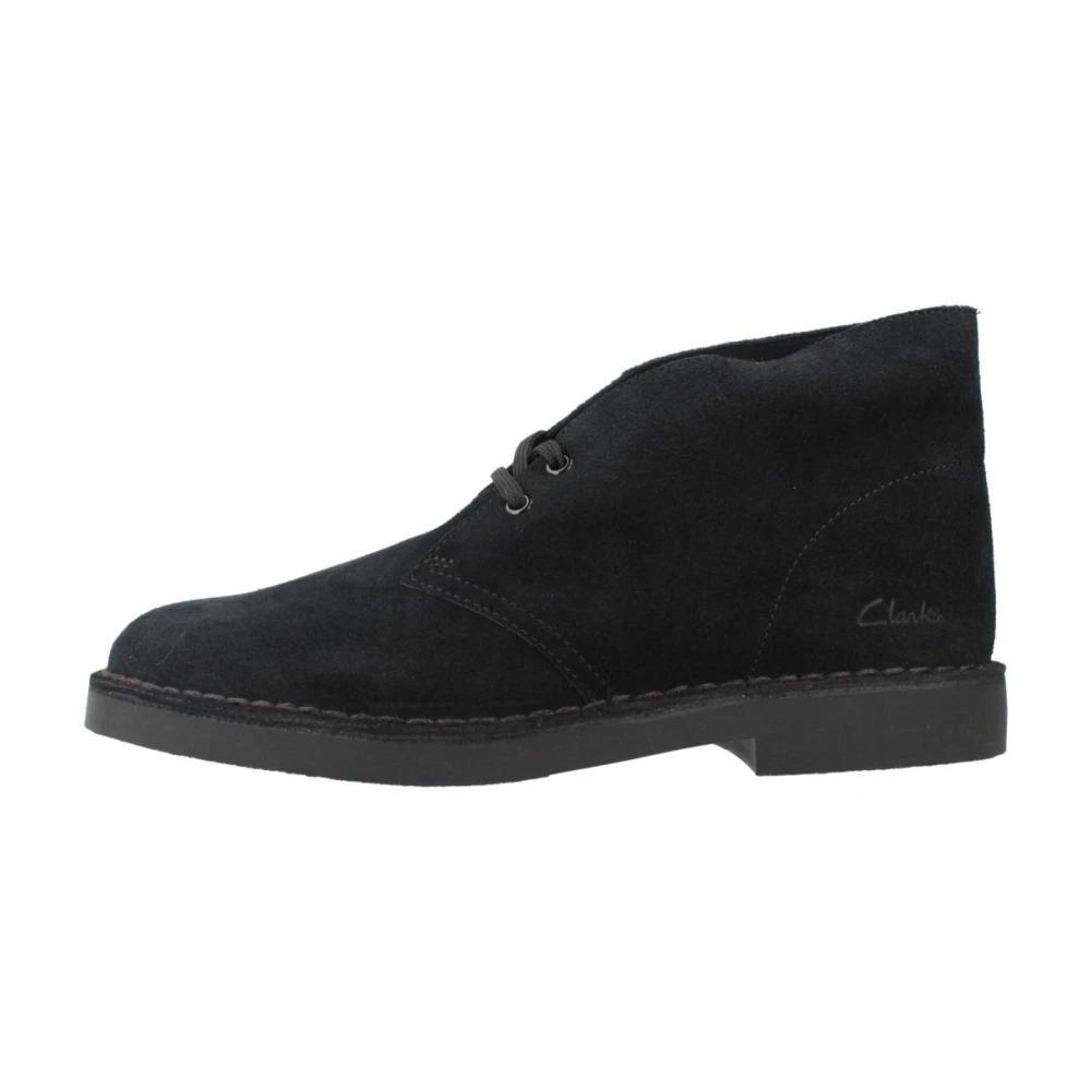 Clarks Herren Schwarz Schnürschuhe Desert Bt Evo - Image 2