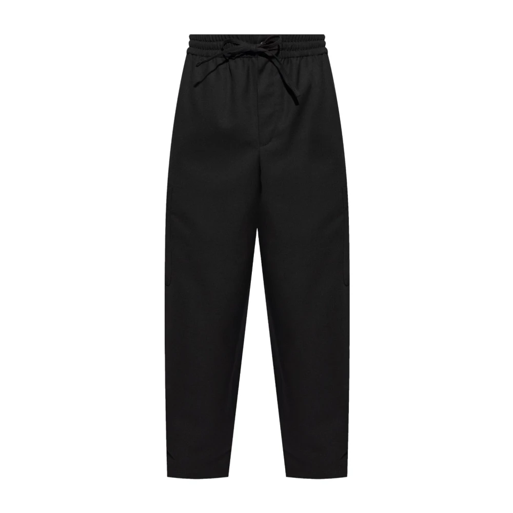 Kenzo Zwarte Cargo Joggingbroek met Trekkoord Black Heren