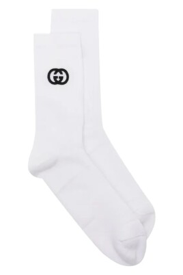 luksus-interlocking-g-sokker-hvid