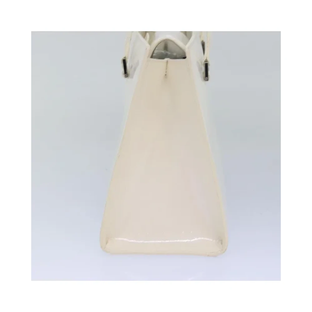 Burberry Vintage Pre-owned Fabric handbags Beige Dames