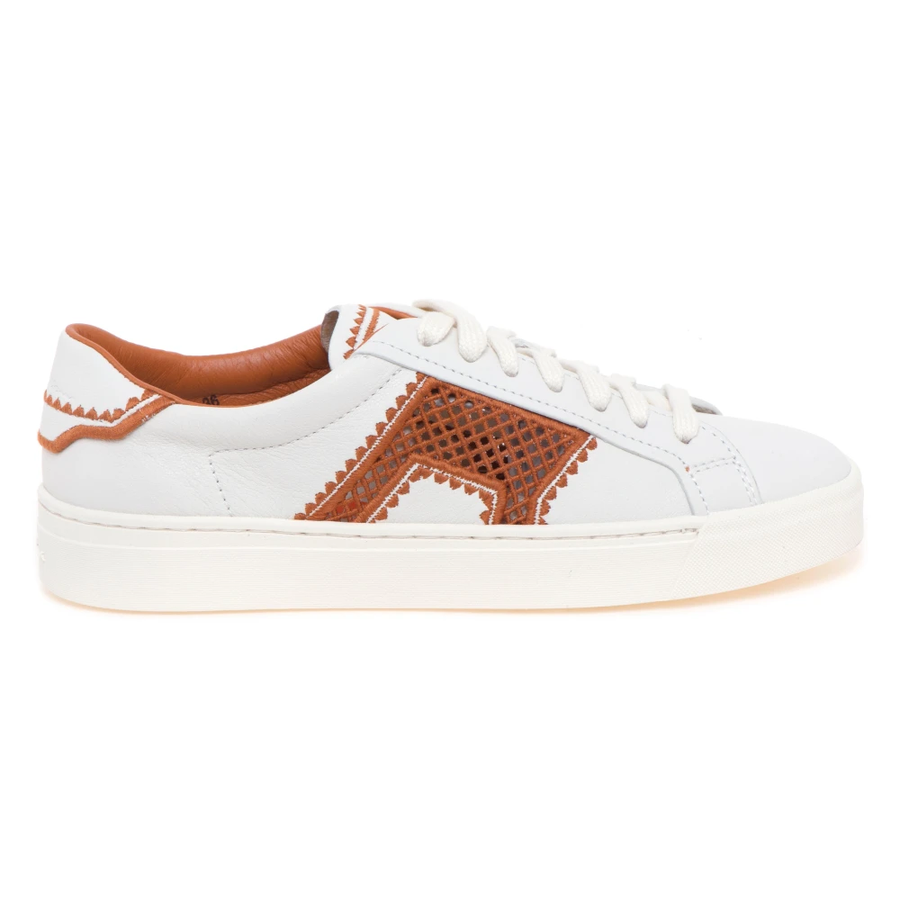Santoni DBS Sneaker Dames Schoenen Wit