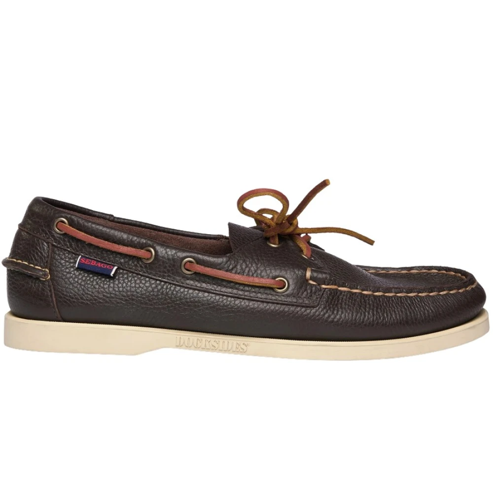 Sebago Men's Brown Boat Shoes, 6 Uk, Portland Boat Shoe