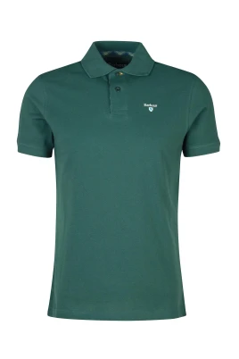 Tartan Pique Polo Green Gables