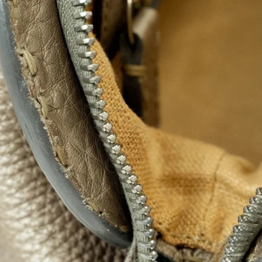 Fendi Vintage Pre-owned Fabric fendi-bags Beige Dames